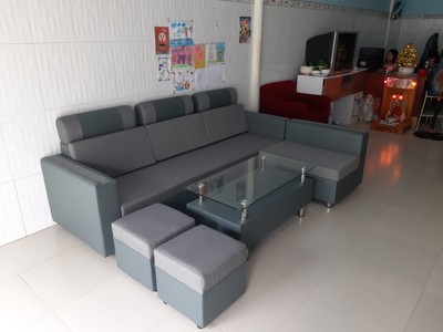 Ghế sofa góc tặng bàn