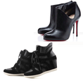Boot nữ hàng VNXK xịn 2014 giá rẻ, Giày thể thao nữ đế xuồng tăng chiều cao Wedge Sneaker rẻ nhất thị trường