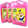 Bộ bút sáp màu Pororo 24 màu 100% nhập khẩu Hàn Quốc