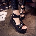 Giày Dép Giày Sandals Bánh Mì Chữ T