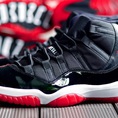 NIKE JORDAN 11 màu nâu đỏ CÓ FIX replica shoes size 36 nữ