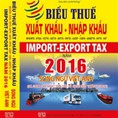 Biểu Thuế 2016 Biểu Thuế Xuất Nhập Khẩu 2016 tiếng Anh