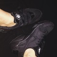 Pass mới 100% Nike Huarache All Black