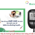 Máy đo đường huyết OGCare tự động nhận mã sau 0.1s
