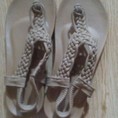 sandals xỏ ngón đan chéo