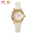 Đồng hồ nữ handmade 3d Mini World Watch Torso Korea MN 2055 Gold White