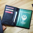 Ví da bò đựng hộ chiếu passport