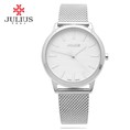 Đồng hồ nữ Julius Ja982 dây thép trắng bạc
