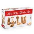 Bộ xếp hình 100 thanh