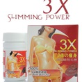 Thuốc giảm cân 3x slimming power nhật giá 250k/hộp mua 2 tặng 1