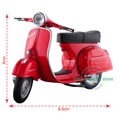 Mô Hình Xe Vespa Cổ Đỏ 1968