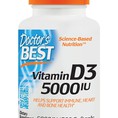Viên uống bổ sung Vitamin D3 5000 IU bổ sung canxi, chống lão hoá