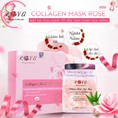 Mặt nạ ngủ collagen tổ yến tươi cánh hoa hồng Rova tặng nước hoa hồng