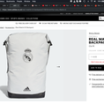 Bán balo chính hãng Adidas Football Real Madrid Id Backpack hàng xách tay UK
