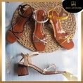 Giày sandal nữ cao gót 5 phân cực đẹp và sang trọng