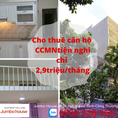 Căn hộ chung cư mini khép kín, tiện nghi tại Jumbo House