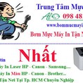 bơm mực máy in tận nơi quận 3 giá rẻ