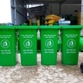 Thùng rác công cộng, thùng rác 120 lit, thùng rác 240 lit
