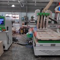 Máy cnc 1325 4 đầu bàn hút chân không