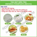 Tinh bột biến tính Distarch Phosphated INS1412