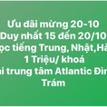 Ưu đãi khủng chào mừng 20 10