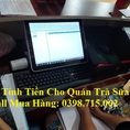 Trọn bộ máy tính tiền cảm ứng giá rẻ cho quán Trà Sữa tại Đồng Tháp