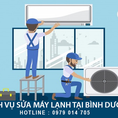 Dịch vụ sửa máy lạnh tại nhà bình dương