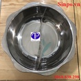 Nồi lẩu inox 2 ngăn vành hoa