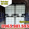 Bồn nhựa nuôi cá, tank IBC 1000L