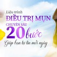 Liệu trình điều trị mụn chuyên sâu 20 bước