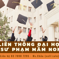 Tuyển sinh liên thông đại học sư phạm mầm non, tiểu học 2022