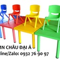 Bàn nhựa nhập khẩu hình chữ nhật