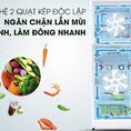 Hệ thống quạt kép trong tủ lạnh Hitachi