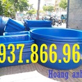 Thùng nhựa dung tích lớn dùng chế biến thủy sản, thùng nhựa 1000l