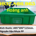 Bán thùng nhựa đặc B9, khay nhựa chuyên dùng trong công nghiệp, thùng nhựa