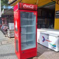 tủ mát hiệu coca cola dung tích 700L xuất xứ thái lan màu đỏ