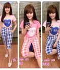 Bộ set mặc nhà dễ thương thun cotton Thái