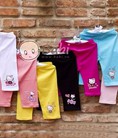 Quần Legging bé gái cotton đanh mịn co giãn 4 chiều giá: 32.000/1 quần