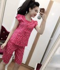 Bộ mặc nhà Pink, Jubbie chất cotton, vải thô đẹp, mát, giá 200, 230k. Chất xấu hoàn tiền 100%