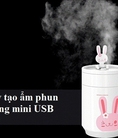 Máy tạo ẩm, phun sương mini USB nhỏ gọn, tiện dụng, an toàn cho sức khỏe của cả gia đình