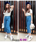 Bỏ Sỉ Quần Baggy Jean Nữ Thời Trang