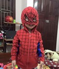 áo khoác nhện cho bé