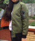 Áo khoác gió nữ, áo khoác bomber Hàn Quốc, áo khoác Hàn Quốc nữ hàng xuất khẩu cực đẹp giá siêu khuyến mại 45%