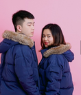 Áo khoác parka nam nữ ấm và chống thấm nước hot 2018