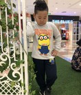 Đồ bộ bé trai Minions màu ghi 1 7