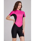 Bộ Bơi Liền Giữ Nhiệt Nữ Wetsuit Sbart 1055 Đen Hồng