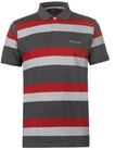 Áo thun cộc tay Pierre Cardin Trio Striped Jersey Polo Shirt Men