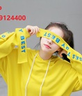 Ngọt ngào với hoodie cách điệu