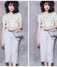 Quần ngố Culottes cá tính