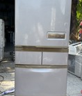 Tủ lạnh Hitachi 5 cánh 415 L, tiết kiệm điện, R600a, màu nâu, còn mới 90%